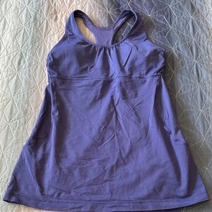 Lululemon Racer Back Tank in Deep Purple